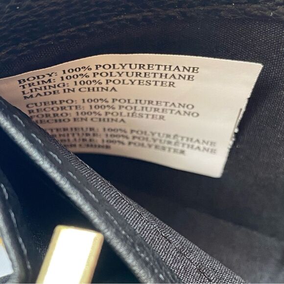 NWT Betsey Johnson Zip Around Black Wallet Wristlet with Gold Hardware - Picture 9 of 12